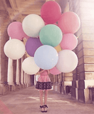 Large 90cm latex balloons.